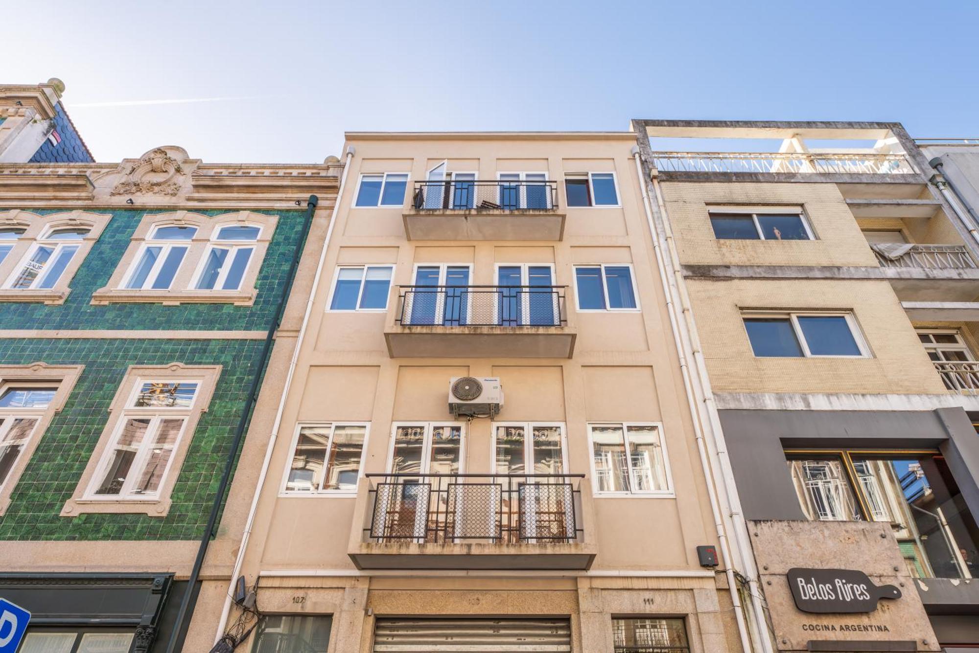 Host Wise - Colorful Bright Flat With Balcony Apartment Porto Cameră foto